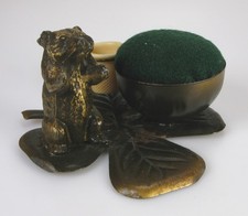 Nadelkissen Kleeblatt Bär