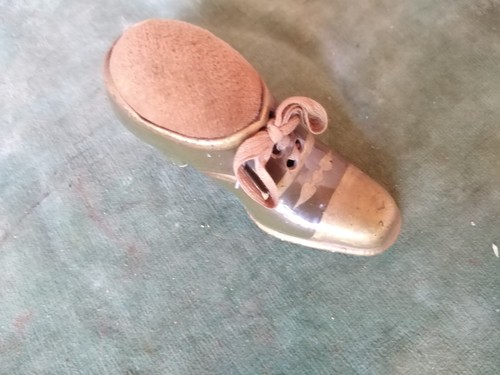 Nadelkissen schuh porzellan - nadelkissen;, schuh;porzellan