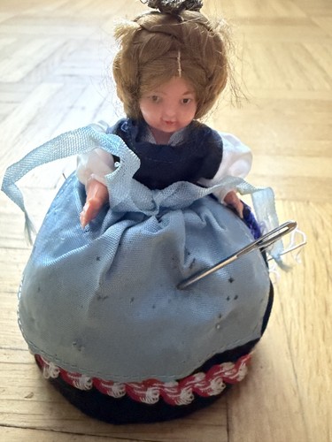 Vintage nadelkissen frau half - vintage,