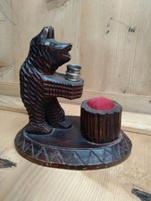 Bär geschnitzt Handarbeit