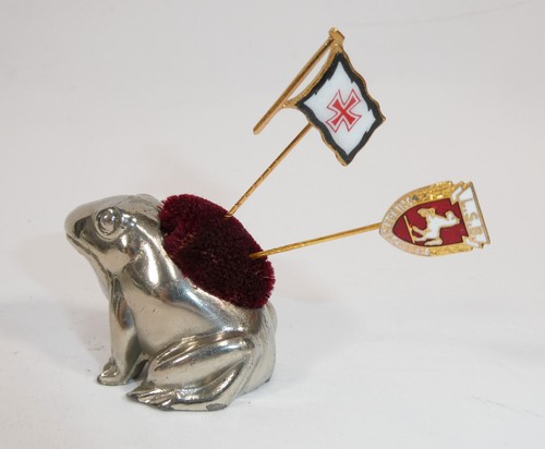 Nadelkissen frosch - nadelkissen,