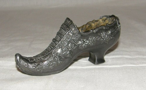 Antiker nadelkissen schuh - kl., nadelkissen-schuh