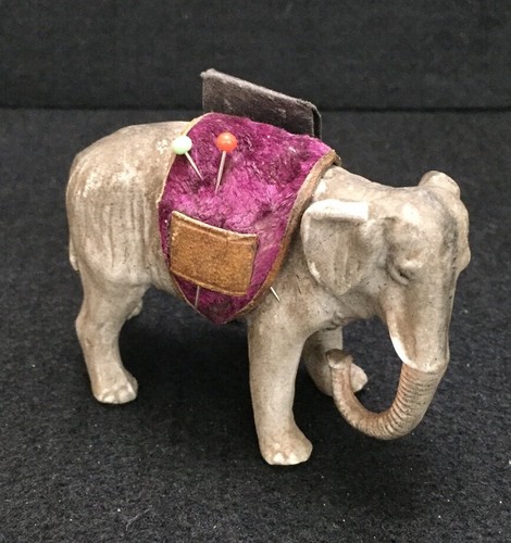 Nadelkissen elefant porzellan - nadelkissen,